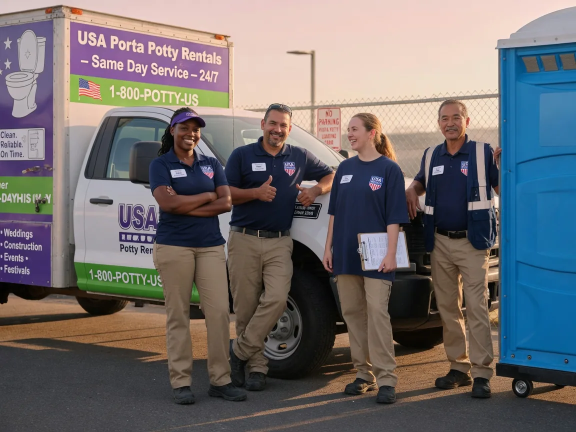 Porta Potty Rental company in Fitzgerald, GA